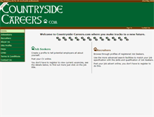 Tablet Screenshot of countryside-careers.com